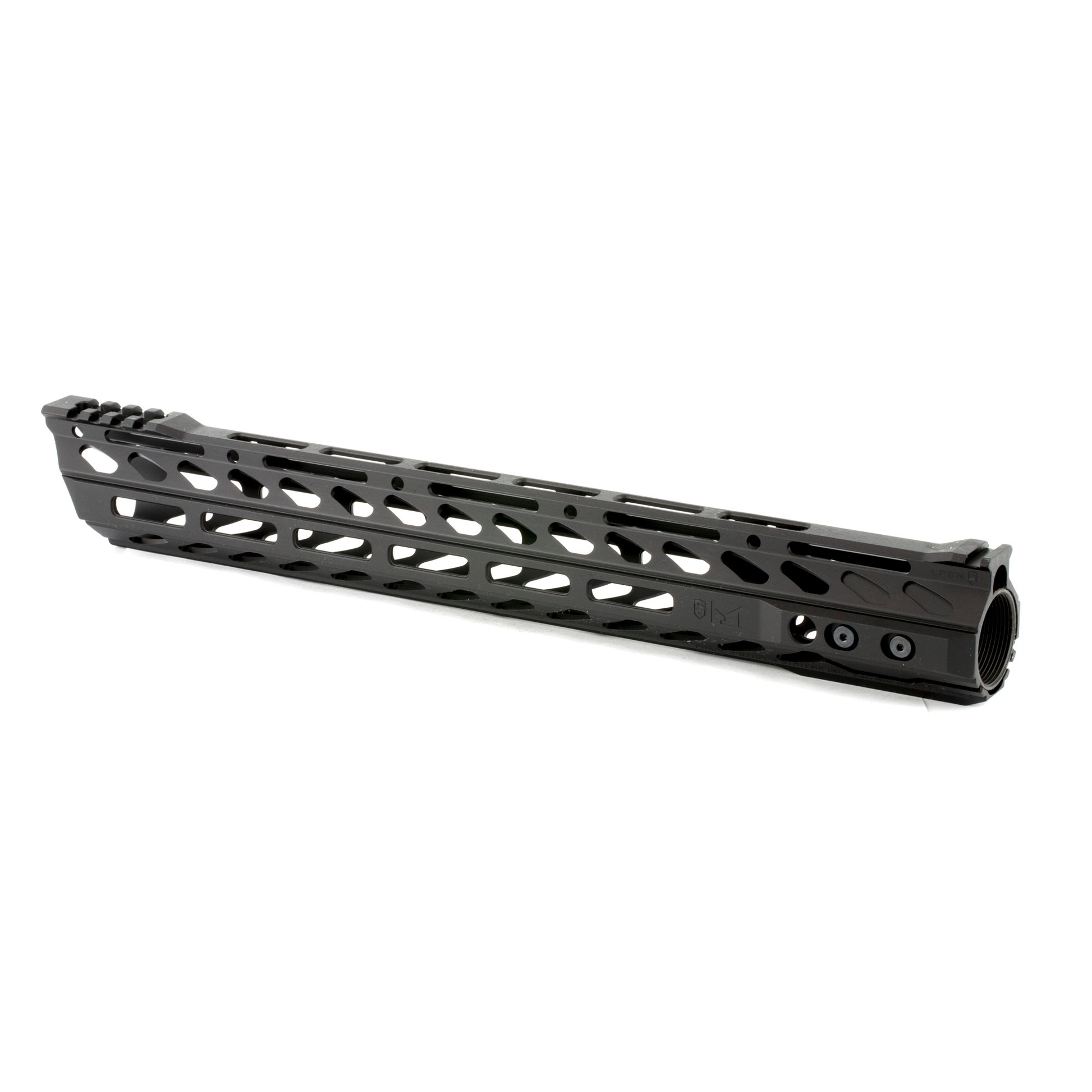 Phase 5 Weapon Systems LPSN15 M-LOK Free Float Quad Rail * 15 Inch Black Lo-Pro Slope Nose
