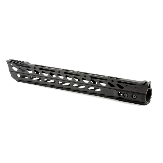 Phase 5 Weapon Systems LPSN15 M-LOK Free Float Quad Rail * 15 Inch Black Lo-Pro Slope Nose