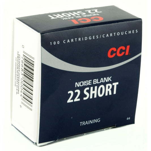 CCI Ammunition 22 Short Blank Cartridges * 100 Rounds per Box, 5,000 per Case