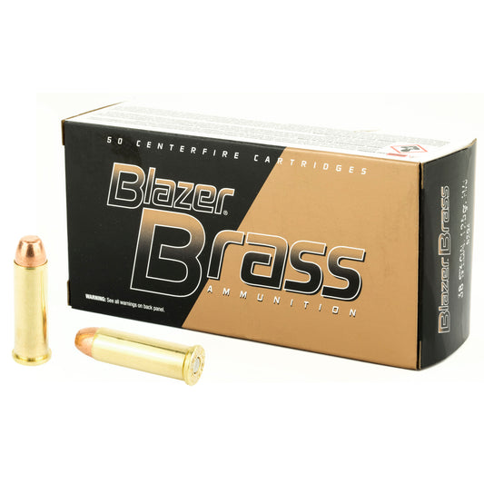 Blazer Ammunition 5204 38 Special 125 Grain Full Metal Jacket (FMJ) - 50 Rounds per Box