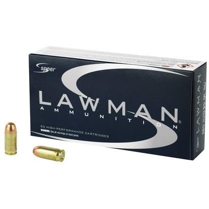 Speer Ammunition Lawman .380 ACP 95-Grain Total Metal Jacket (50 Rounds per Box)