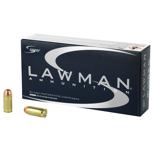 Speer Ammunition Lawman .380 ACP 95-Grain Total Metal Jacket (50 Rounds per Box)