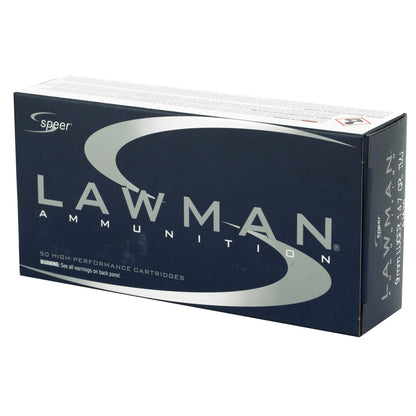 Speer Ammunition Lawman 9mm 147-Grain Total Metal Jacket (TMJ) * Reliable Self-Defense and Training Ammo