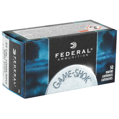 Federal GameShok .22 LR Rimfire Shotshells * Reliable Small Game Ammunition, 50 Rounds per Box