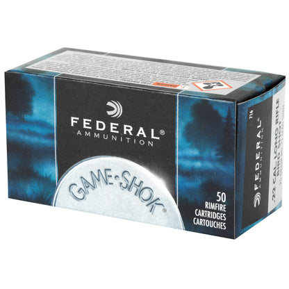 Federal GameShok .22 LR Rimfire Shotshells * Reliable Small Game Ammunition, 50 Rounds per Box