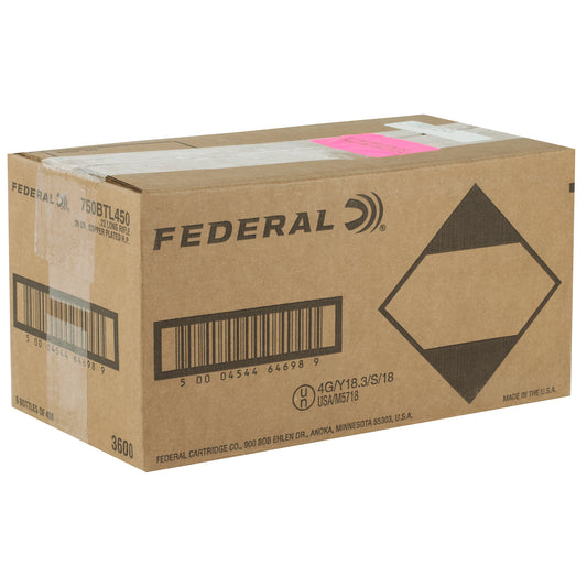 Federal BYOB 22 LR Hollow Point Ammo - 36 Grain, Bulk Pack of 3,600 Rounds