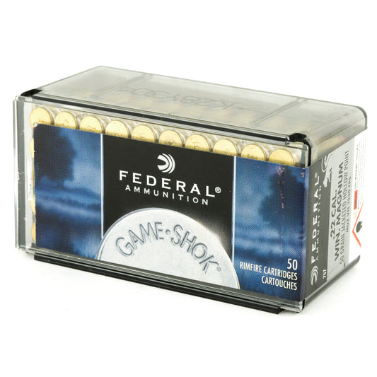 Federal GameShok .22 WMR 50-Grain Hollow Point Ammunition - Reliable Small Game Performance