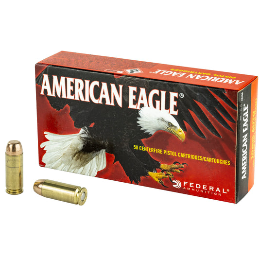 Federal American Eagle 10mm 180-Grain Full Metal Jacket Ammunition * Reliable Performance for Target Shooting and Practice