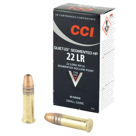 CCI Ammunition Hunting Series .22 LR Hollow Point - 40 Grain - 50 Rounds