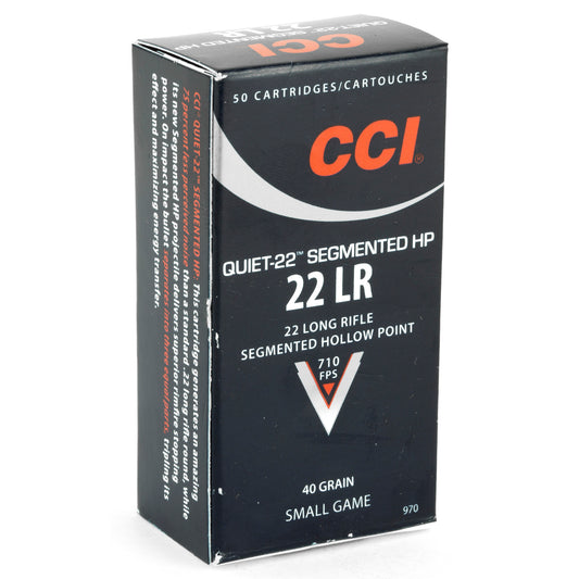 CCI Ammunition Hunting Series .22 LR Hollow Point - 40 Grain - 50 Rounds