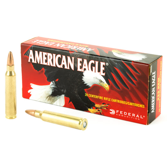 Federal American Eagle .223 Remington 50 Grain Hollow Point Ammunition * Reliable Varmint Hunting Rounds