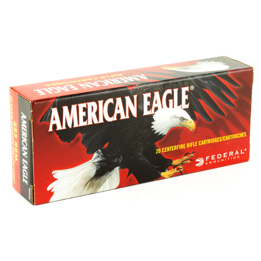 Federal American Eagle .223 Remington 50 Grain Hollow Point Ammunition * Reliable Varmint Hunting Rounds