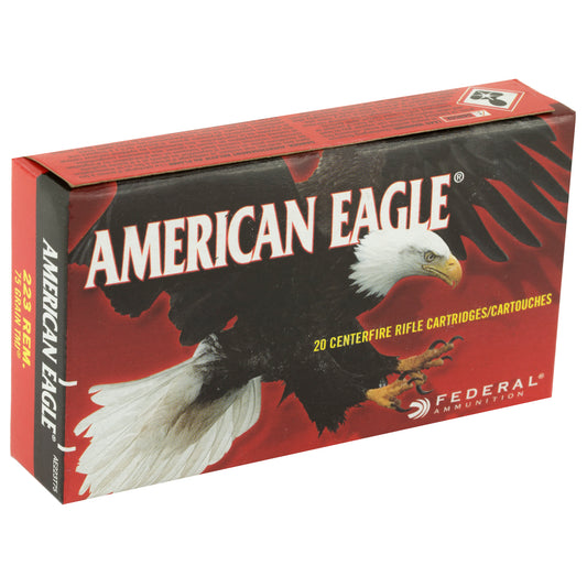 Federal American Eagle .223 Remington 75-Grain Total Metal Jacket Ammunition (20 Rounds)