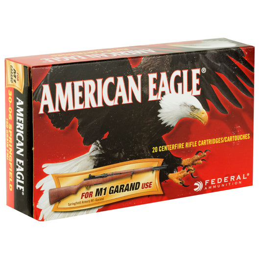 Federal American Eagle 30-06 Springfield 150-Grain Full Metal Jacket Rifle Ammo (20 Rounds per Box)