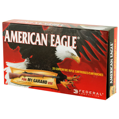 Federal American Eagle 30-06 Springfield 150-Grain Full Metal Jacket Rifle Ammo (20 Rounds per Box)