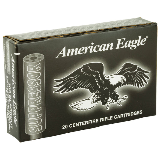 Federal American Eagle Suppressor .300 Blackout 220 Grain Open Tip Match Ammunition - 20 Rounds