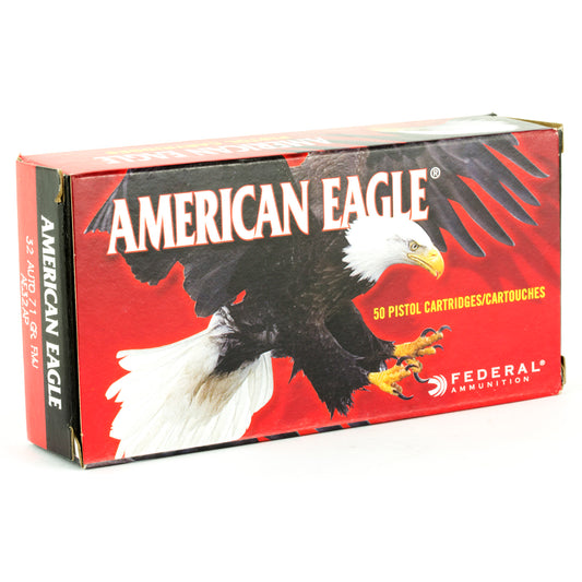Federal American Eagle 32 ACP 71 Grain Full Metal Jacket Ammunition * 50 Rounds Per Box
