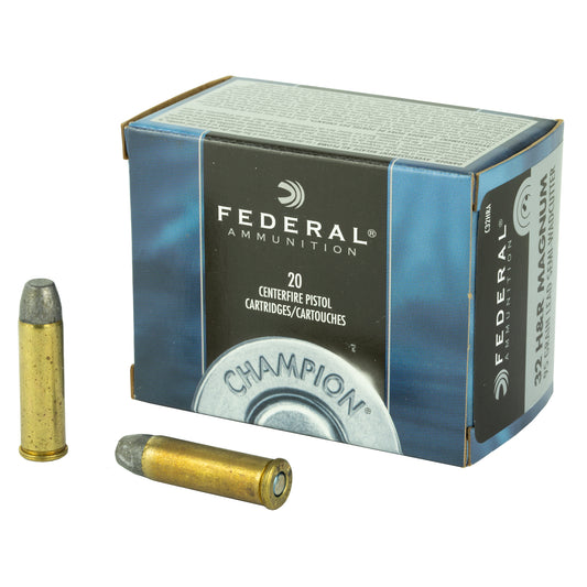 Federal Champion .32 H&R Lead Semi Wadcutter Ammunition * 95 Grain, 20 Rounds Per Box