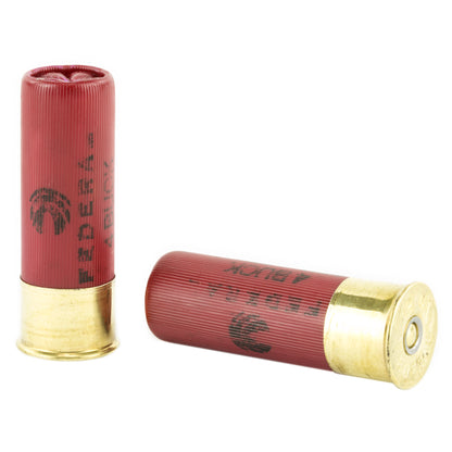 Federal PowerShok 12 Gauge 2.75-Inch 4 Buckshot - Tight Pattern Performance for Hunting and Home Defense