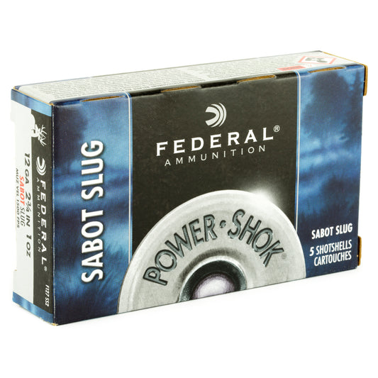 Federal PowerShok 12 Gauge 2.75-Inch Sabot Slug * Reliable Hunting Ammunition