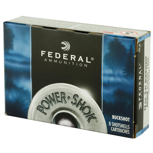 Federal PowerShok 12 Gauge 3-Inch 4 Buckshot * Reliable Hunting and Home Defense Ammo