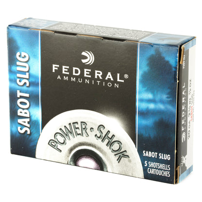 Federal PowerShok 20 Gauge Sabot Slug * 2.75 Inch, 7/8 Ounce, Pack of 5