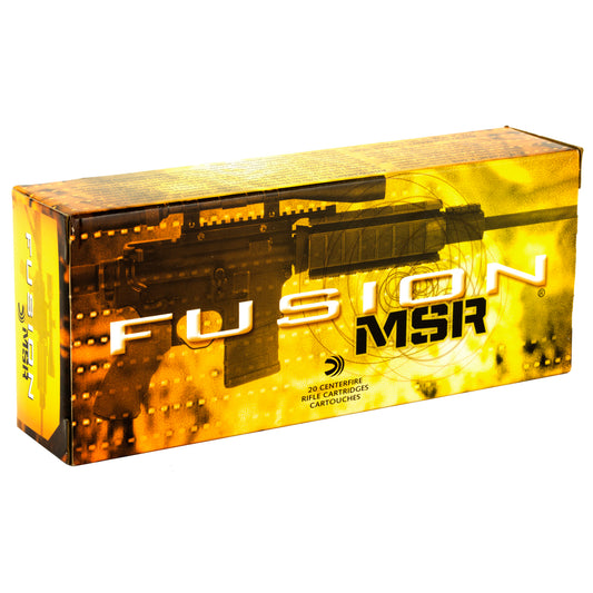 Federal Fusion MSR .223 Remington 62-Grain Soft Point Ammunition * 20 Rounds per Box, 200 per Case