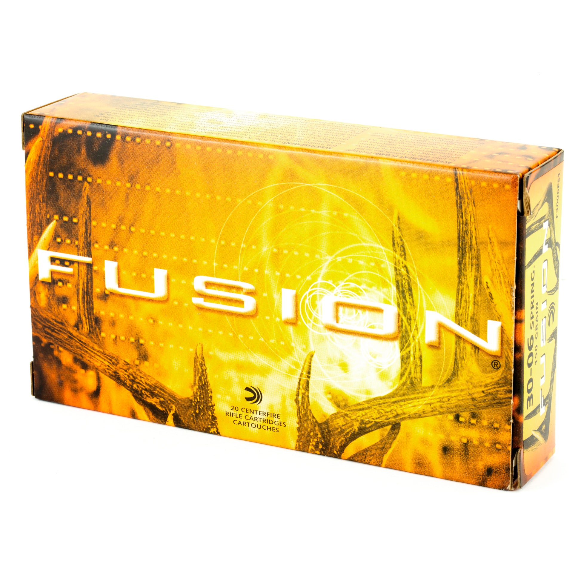 Federal Fusion 30-06 Springfield 150 Grain Soft Point Rifle Ammunition (20 Rounds)