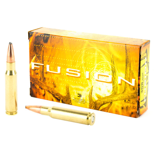 Federal Fusion .308 Winchester 180 Grain Boat Tail Rifle Ammunition * 20 Rounds per Box