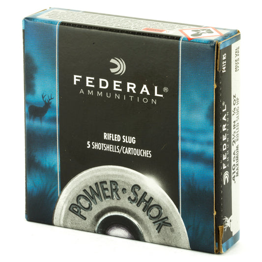 Federal PowerShok 410 Gauge Rifled Slug * Reliable Hunting Ammo with Max Dram Power