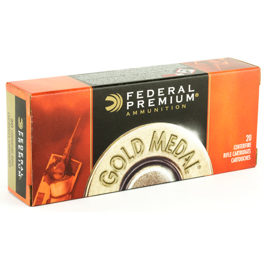 Federal Gold Medal .223 Remington 77 Grain Boat Tail Hollow Point Rifle Ammunition - Precision Match Grade for Elite Shooters