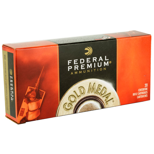 Federal Gold Medal 338 Lapua 250-Grain Boat Tail Hollow Point Rifle Ammunition - Precision Match Grade