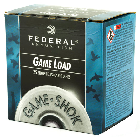 Federal Game Load 16 Gauge 2 3/4 Inch - 1 Oz #6 Lead Shot, Pack of 25