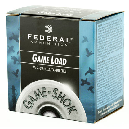 Federal Game Load 20 Gauge Shotshells - 2.75 Inch, 7.5 Shot, 0.875 Oz, 25 Pack