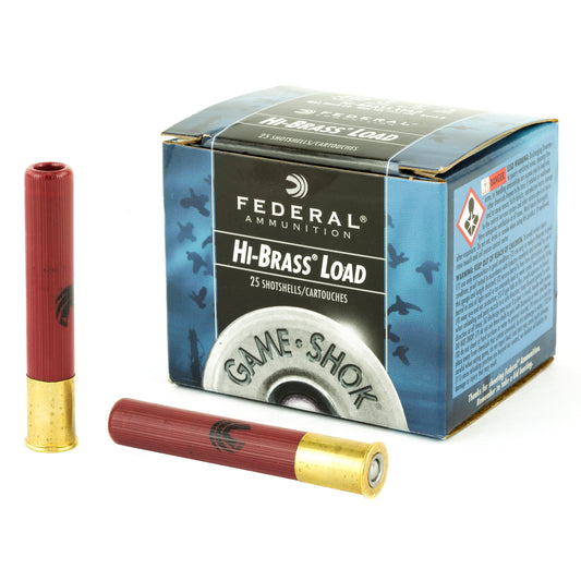 Federal GameShok Hi-Brass 410 Gauge Shotshells - 3 Dram, #5 Shot, Pack of 25