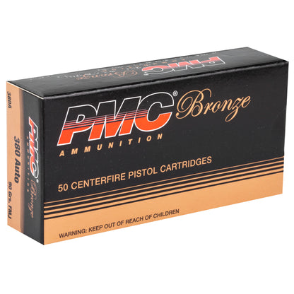 PMC Ammunition Bronze .380 ACP 90-Grain Full Metal Jacket * Bulk Pack of 1,000 Rounds