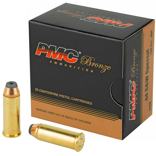 PMC Ammunition Bronze Series .44 Special Hollow Point Ammo * 180 Grain * 25 Rounds Per Box