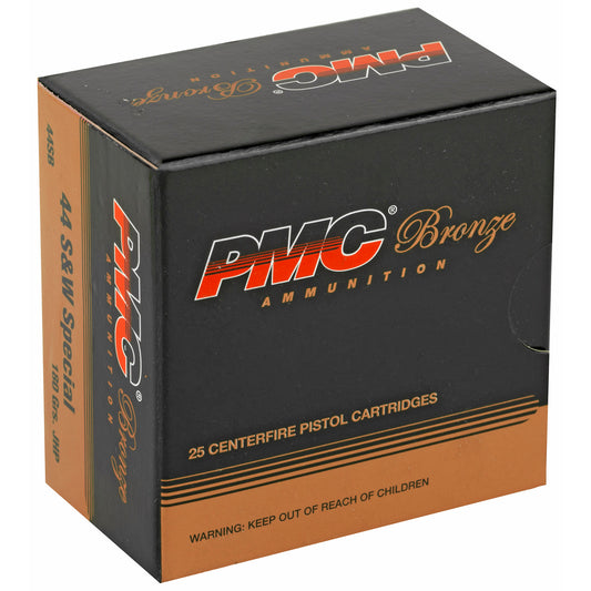 PMC Ammunition Bronze Series .44 Special Hollow Point Ammo * 180 Grain * 25 Rounds Per Box