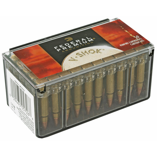 Federal Premium VShok 17 HMR 17-Grain TNT Rifle Ammunition - 50 Round Box