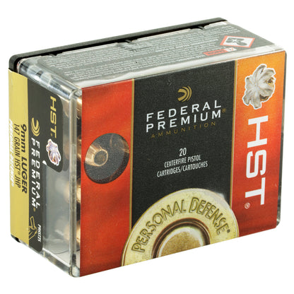 Federal Premium HST 9mm 147-Grain Hollow Point Ammunition * Self-Defense & Law Enforcement