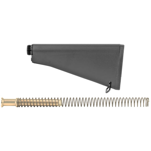 CMMG AR-15 Complete A1 Style Receiver Extension and Stock Kit - Black