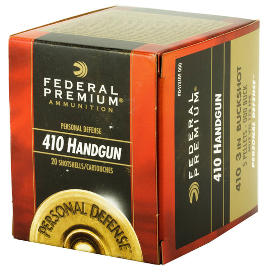 Federal Premium .410 Gauge 3 Buckshot * 20 Rounds Per Box, 200 Per Case