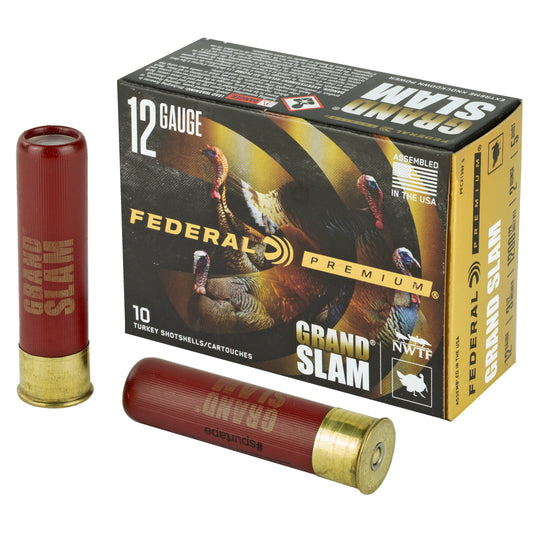 Federal Premium Grand Slam 12 Gauge 3.5 inch Shotshell * 2 oz #5 Lead for Turkey Hunting