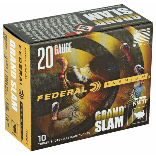Federal Premium Grand Slam 20 Gauge #5 Shotshell - 1-5/16 oz for Turkey Hunting