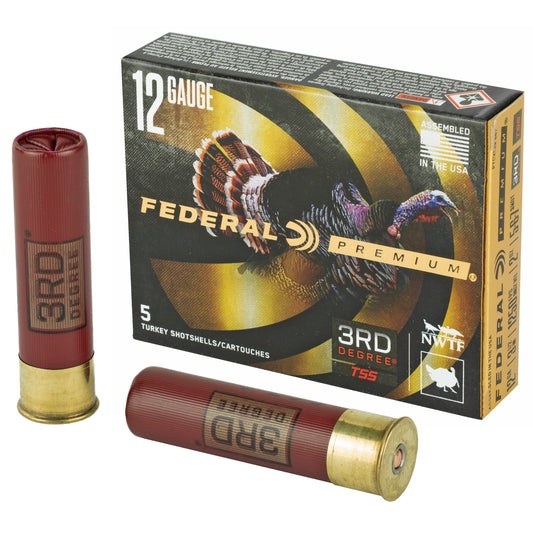 Federal Premium 3rd Degree 12 Gauge Shotshell * 2 oz, 3.5" Shell with FLITECONTROL FLEX Wad