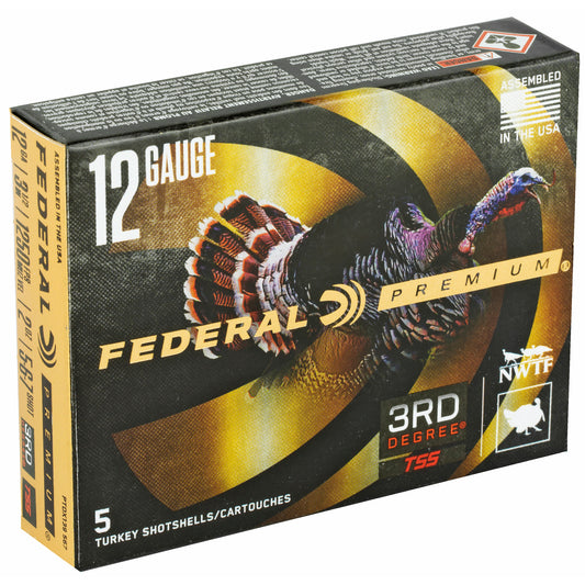 Federal Premium 3rd Degree 12 Gauge Shotshell * 2 oz, 3.5" Shell with FLITECONTROL FLEX Wad