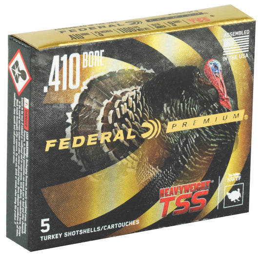Federal Heavyweight TSS 410 Gauge 3 Inch #9 Shot * High-Performance Tungsten Super Shot for Long-Range Turkey Hunting