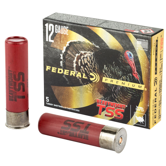 Federal Heavyweight TSS 12 Gauge 3.5 inch #7 Tungsten Super Shot * 2 1/4 oz, 5 Rounds per Box