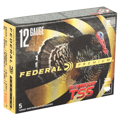 Federal Heavyweight TSS 12 Gauge 3.5 inch #7 Tungsten Super Shot * 2 1/4 oz, 5 Rounds per Box