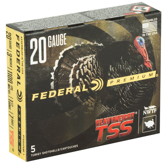 Federal Heavyweight TSS 20 Gauge #7 1 1/2 oz - High-Performance Turkey Hunting Shotgun Ammunition